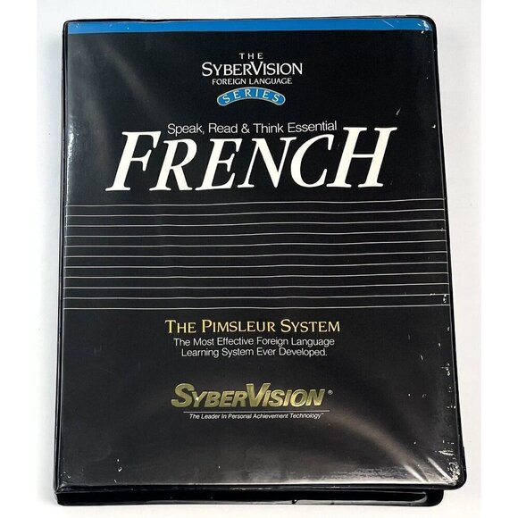 The SyberVision Foreign Language Series FRENCH Pimsleur System 15-Cassette Set